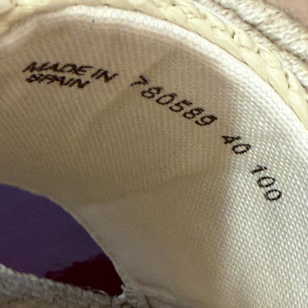 Gucci Interlocking Crystal GG Raffia Espadrille S… - image 8